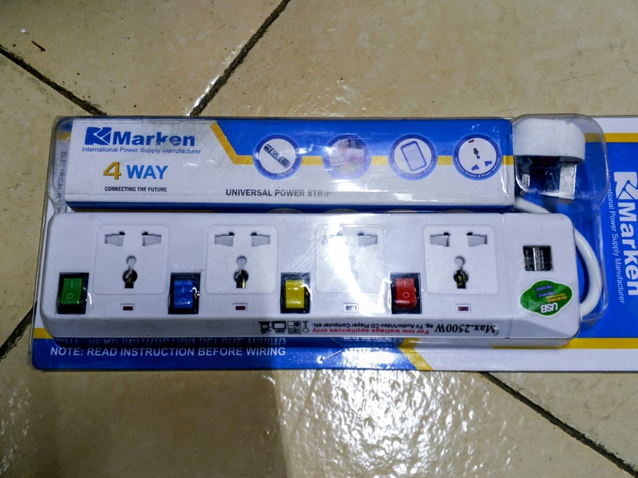 4 way Extension Cable 