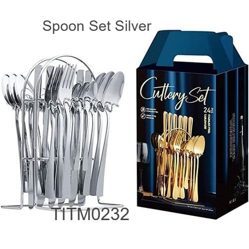 Cultlery stainless set