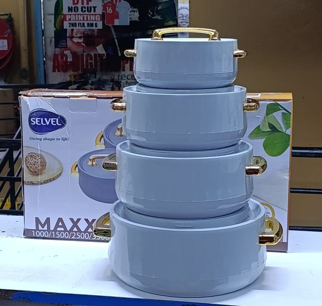 4 PCS MAXX HOTPOTS